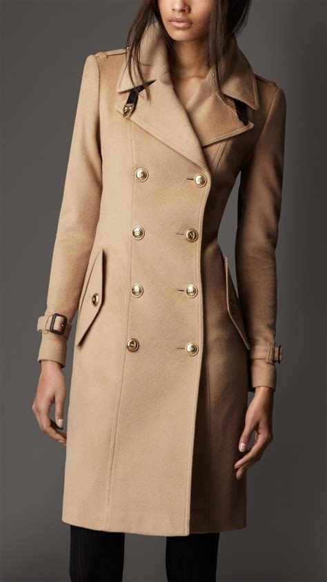 kaschmir mantel burberry|burberry long cashmere blend.